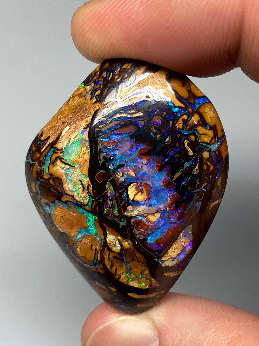 81 ct Boulder Opal großer Edelstein im Angebot 4
