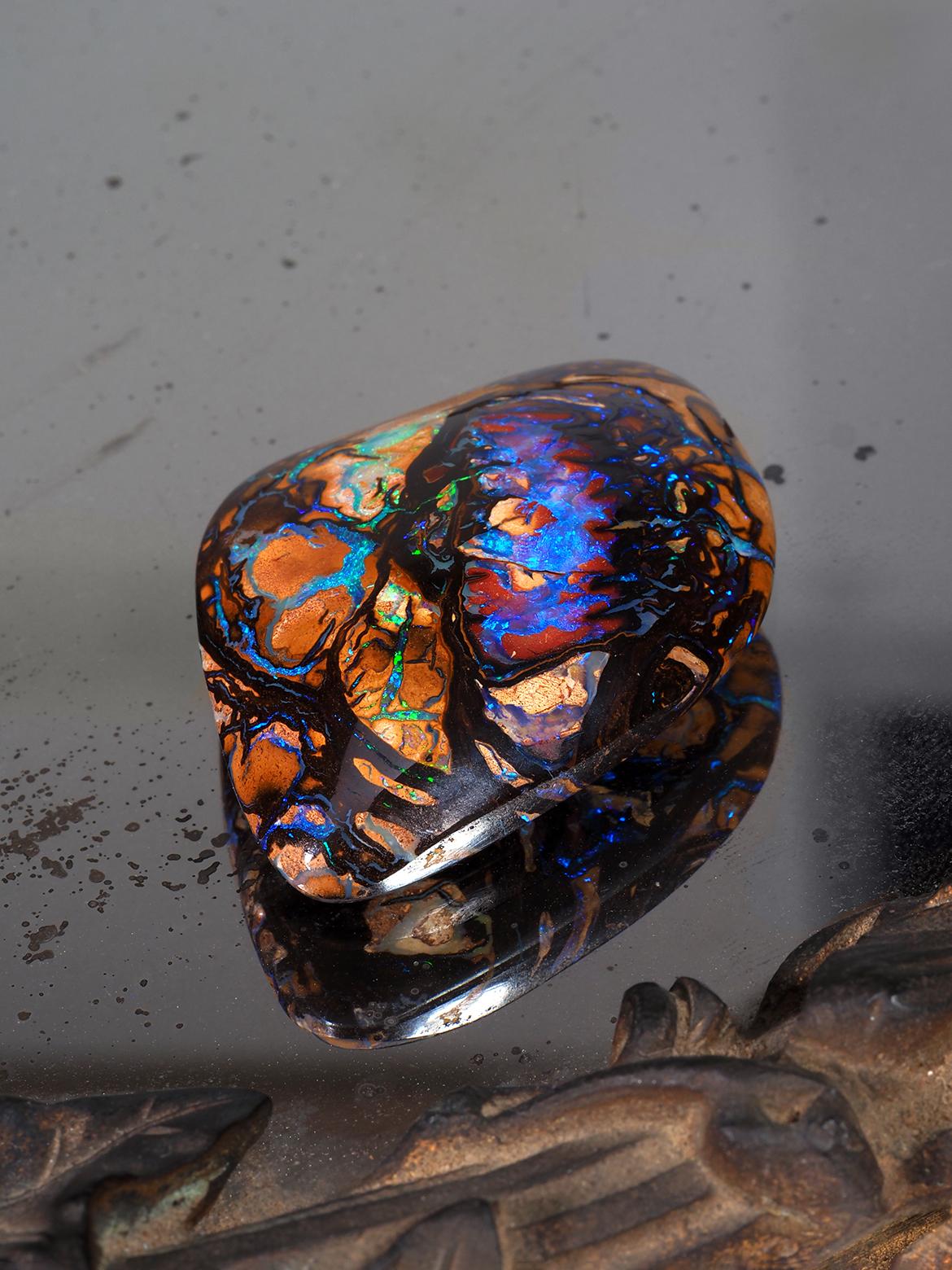 81 ct Boulder Opal large gemstone For Sale 1