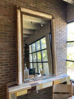 Plaster and Gilt Mirror, 19th Century