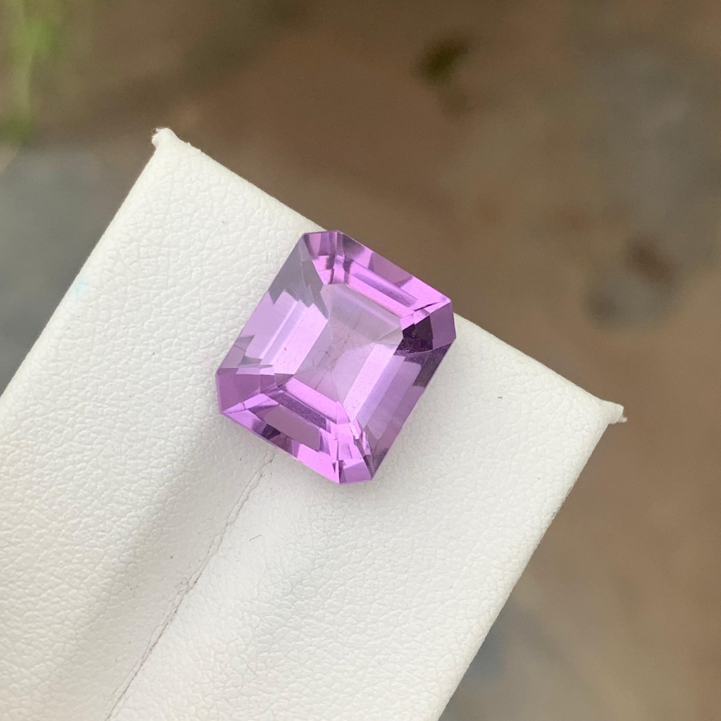 Gemstone Type : Amethyst
Weight : 8.10 Carats
Dimensions: 13.5x11.6x8.2 mm
Clarity : Clean
Origin : Brazil
Color: Purple
Shape: Emerald
Facet: Emerald Cut
Certificate: On Demand
Month: February
.
Purported amethyst powers for healing
enhancing the