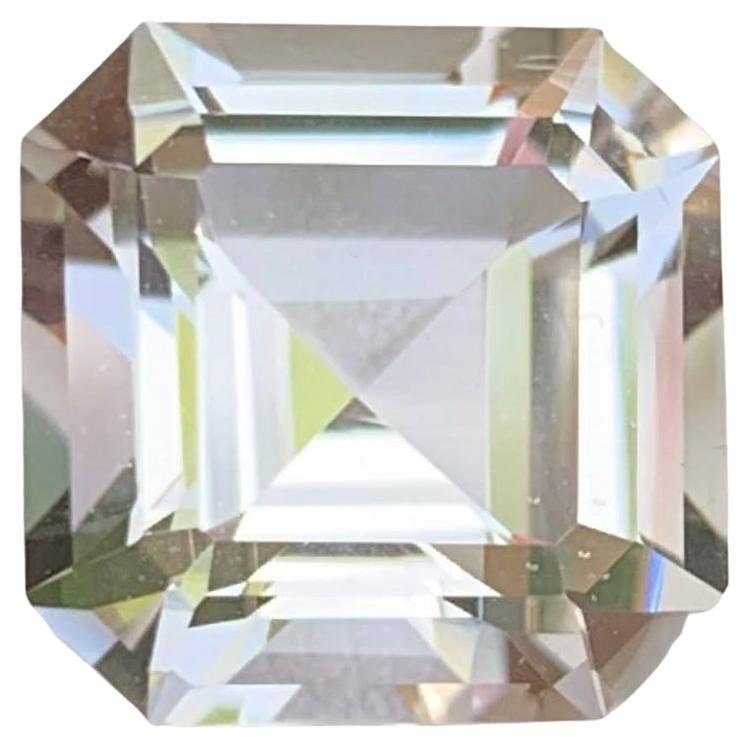 8.10 carats Quality Topaz Stone Asscher Cut Natural Pakistani Gemstone For Sale