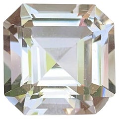 8.10 carats Quality Topaz Stone Asscher Cut Natural Pakistani Gemstone