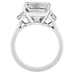 8.13 Carat Emerald Diamond Ring 18K Gold Heirloom-Worthy Glow