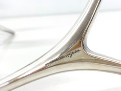 813H Silver Finland Turku Anna-Greta Eker Reindeer Horn Candleholders