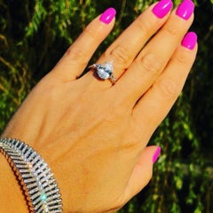 8.15 Carat Cubic Zirconia Art Deco 925 Sterling Silver Feather Bracelet Bangle