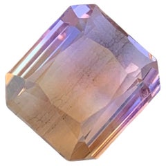 8.15 Carat Natural Loose Ametrine Emerald Shape Gem For Jewellery 