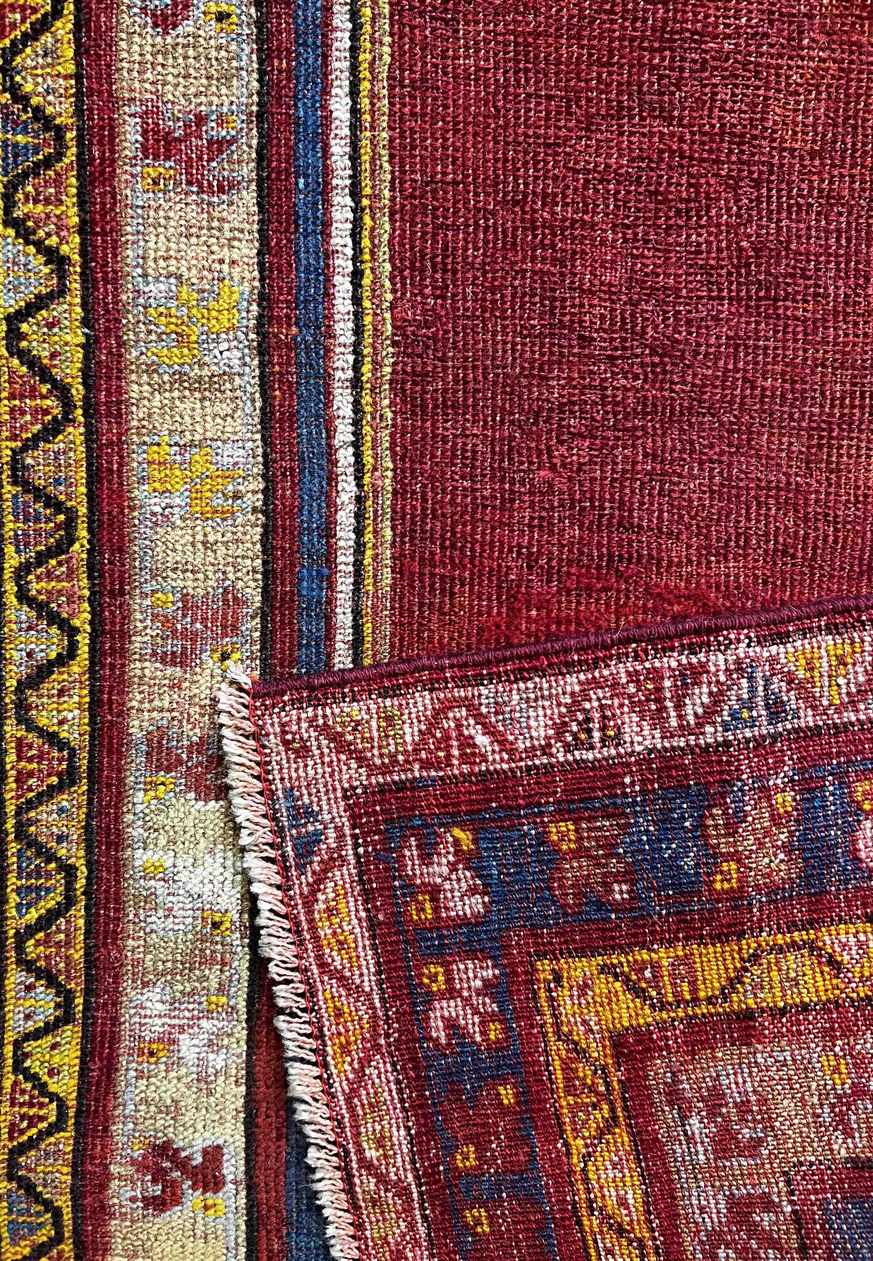 817 - Türkischer Teppich:: 19. Jahrhundert im Angebot 3