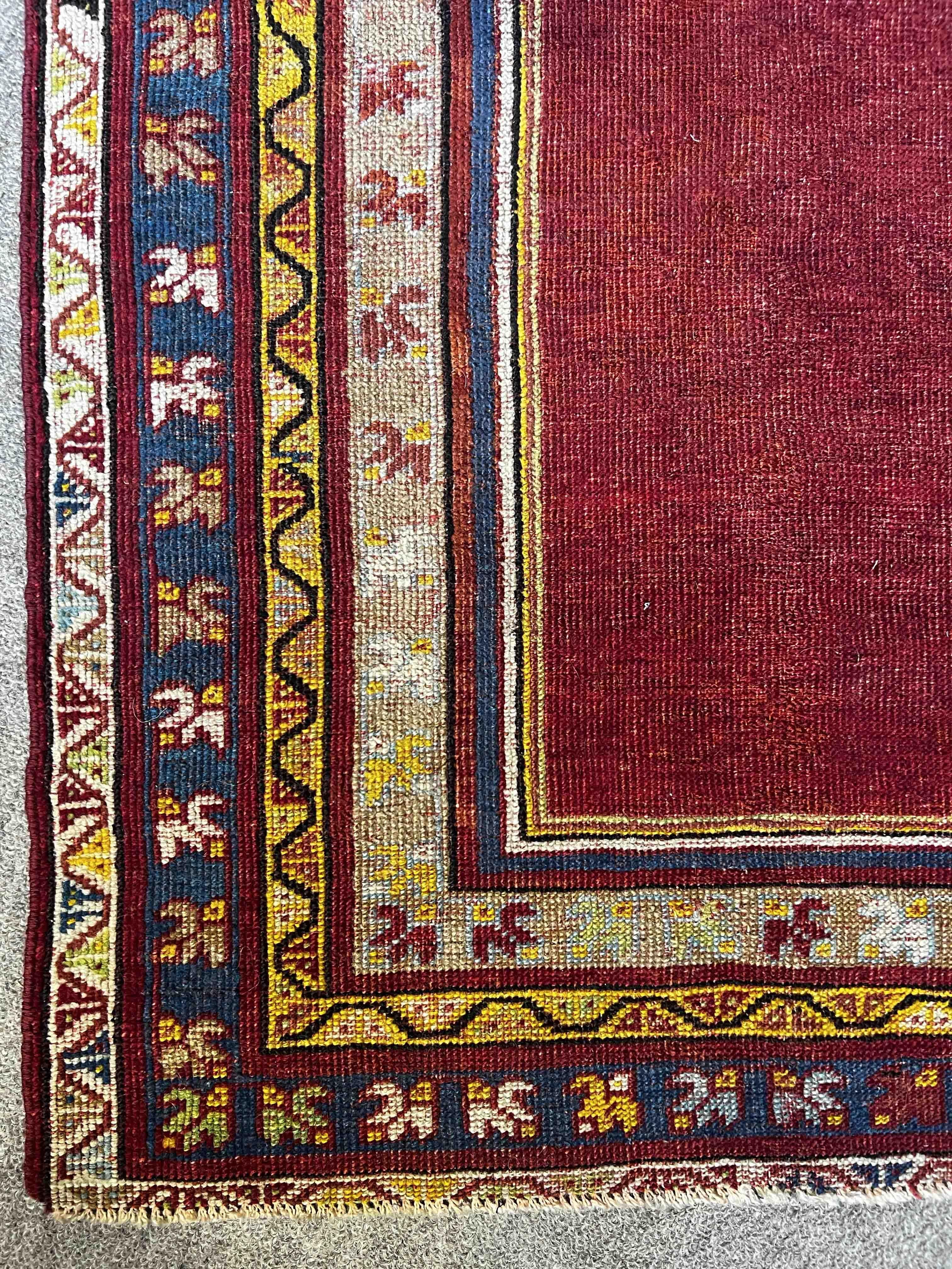 817 - Türkischer Teppich:: 19. Jahrhundert im Angebot 1