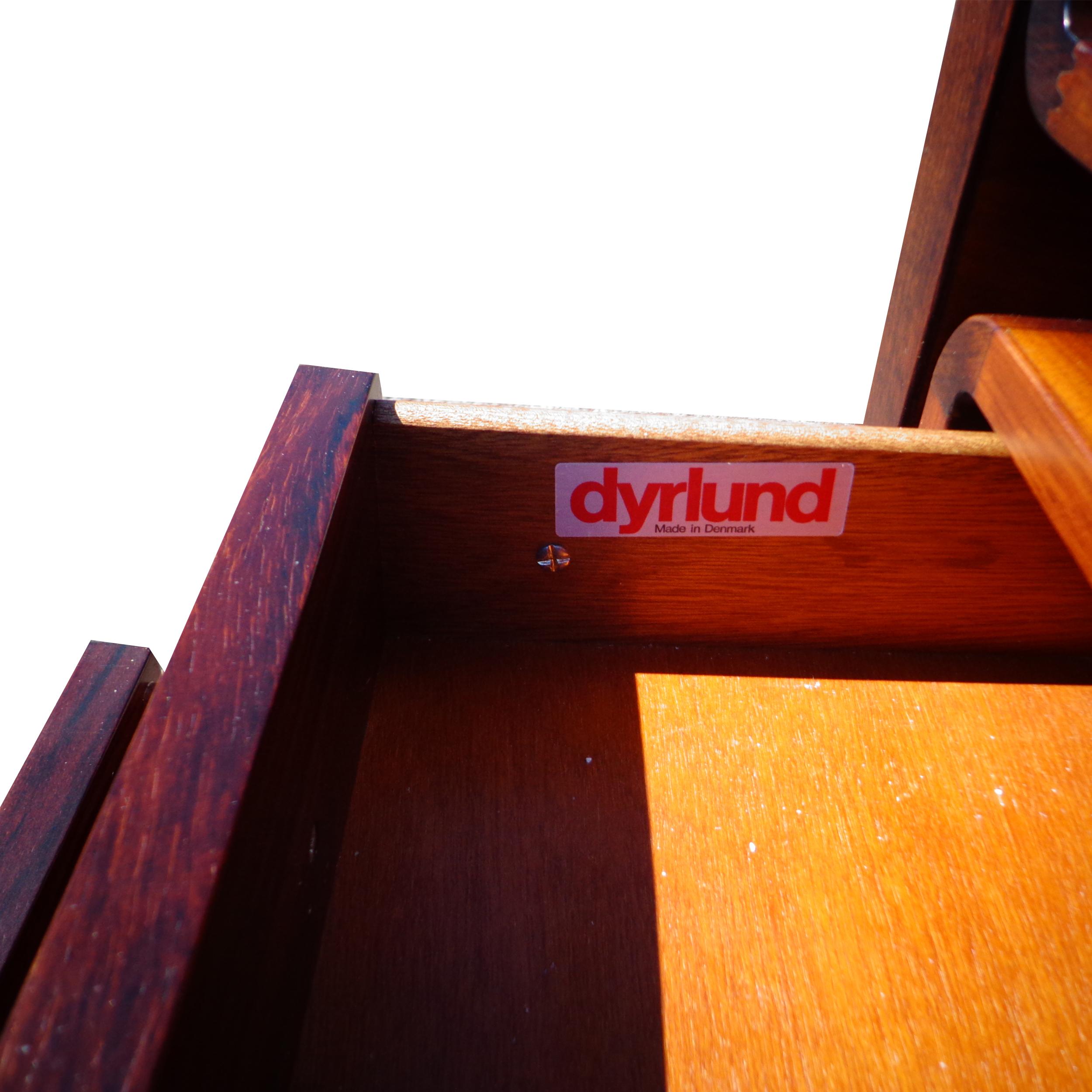 Dyrlund Rosewood Desk from Svend Dyrlund For Sale 2