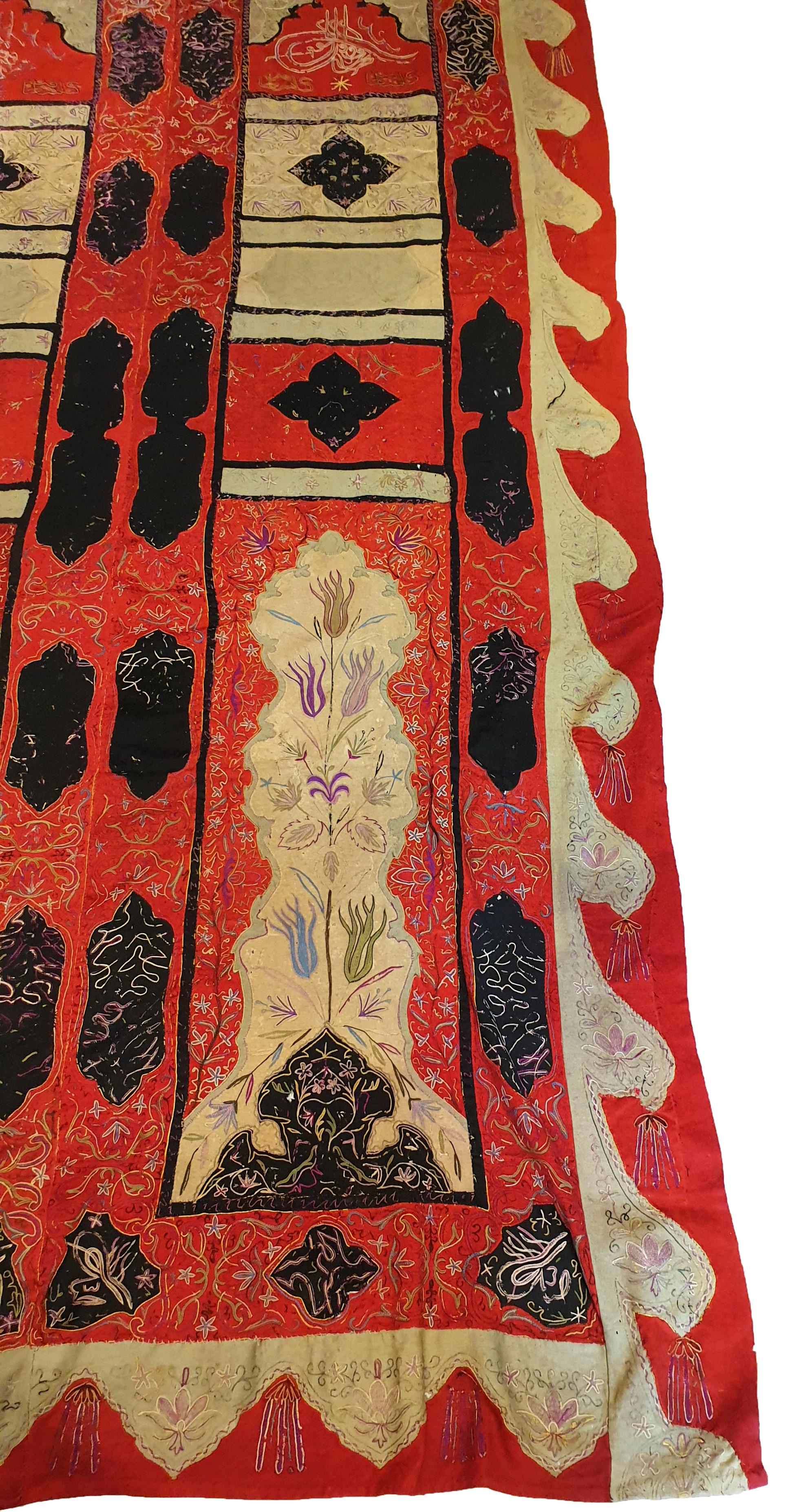 820  -  Oriental textile from the 19th century.
 
