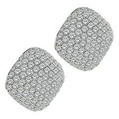 Pendientes de oro con diamantes de 8.20 ct