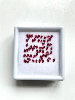 8.21 Carats Mozambique Ruby Top Quality Pear Cut stone No Heat Natural Gemstone