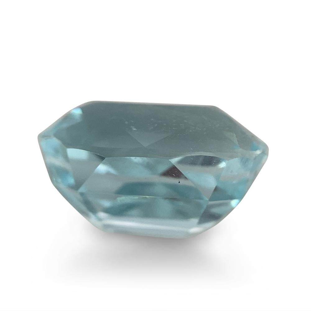 Acquamarina ovale 8,23ct in vendita 12