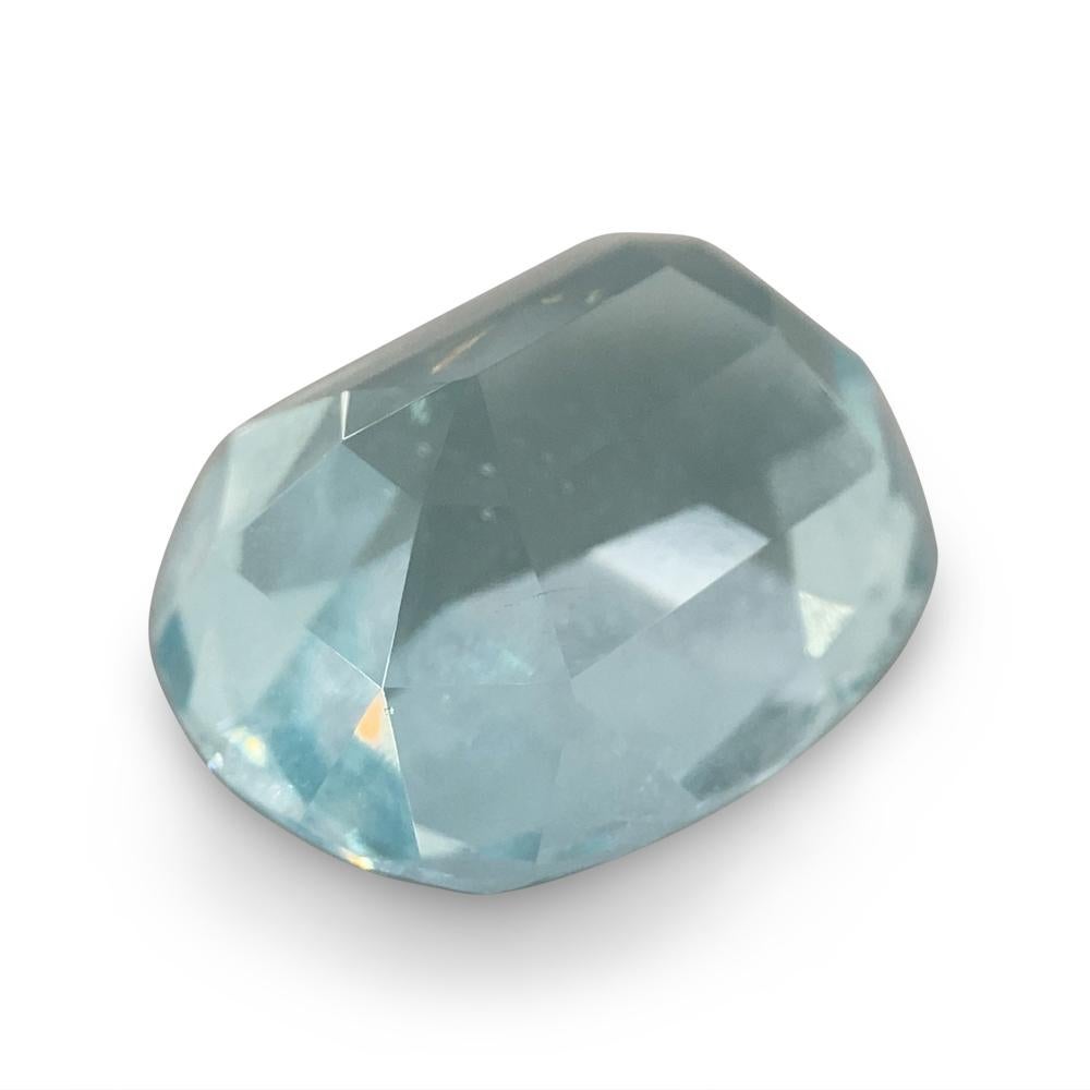 da uomo o donna Acquamarina ovale 8,23ct in vendita