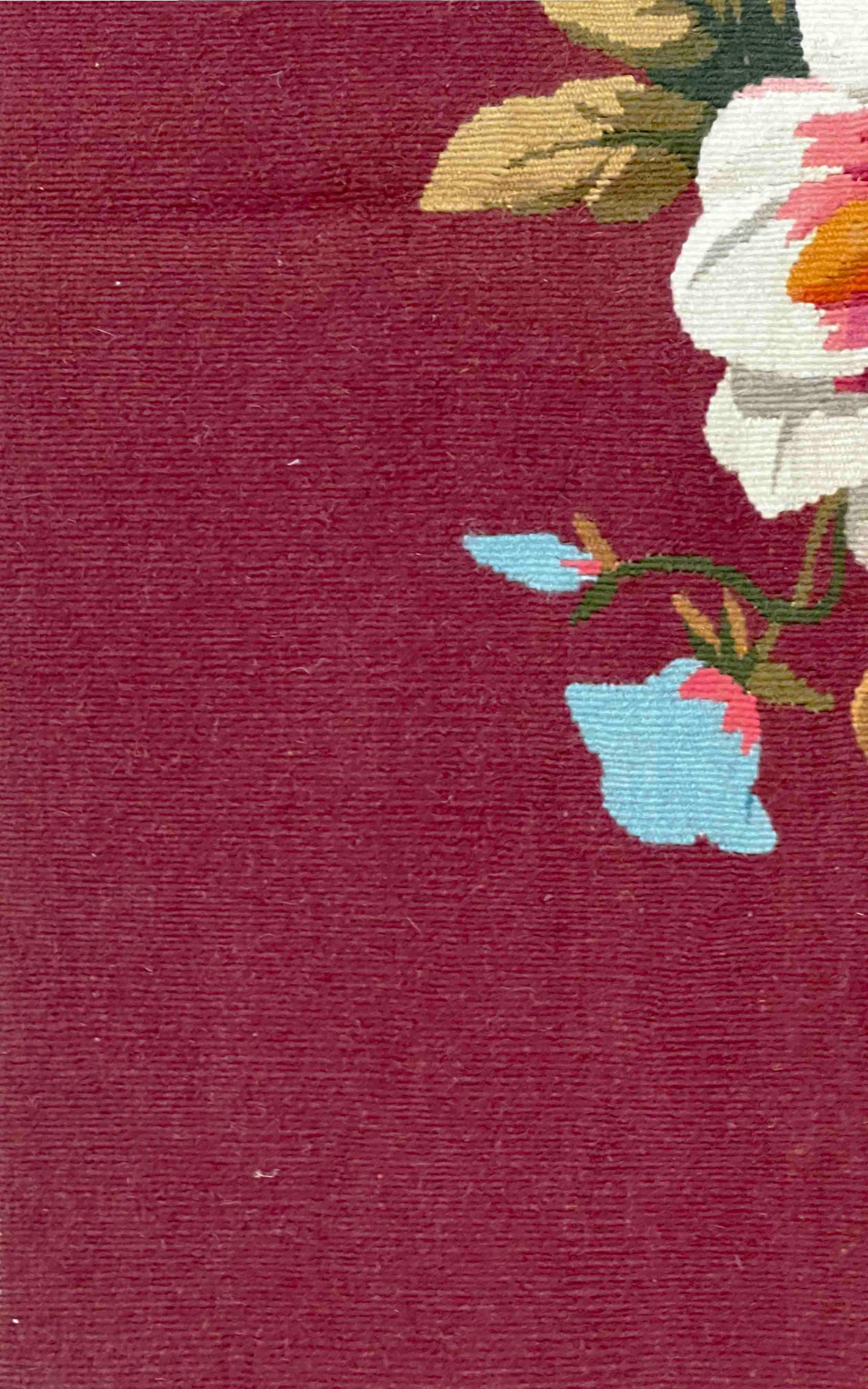 824 - 19. Jahrhundert Aubusson-Teppich aus dem 8. Jahrhundert (Wolle) im Angebot