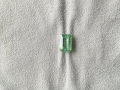 8.24 Karat grüner Turmalin achteckig facettiert geschliffener Stein Top Qualität Natürlicher Edelstein