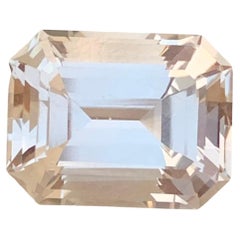 Topacio dorado suelto natural de 8.25 quilates, gema esmeralda