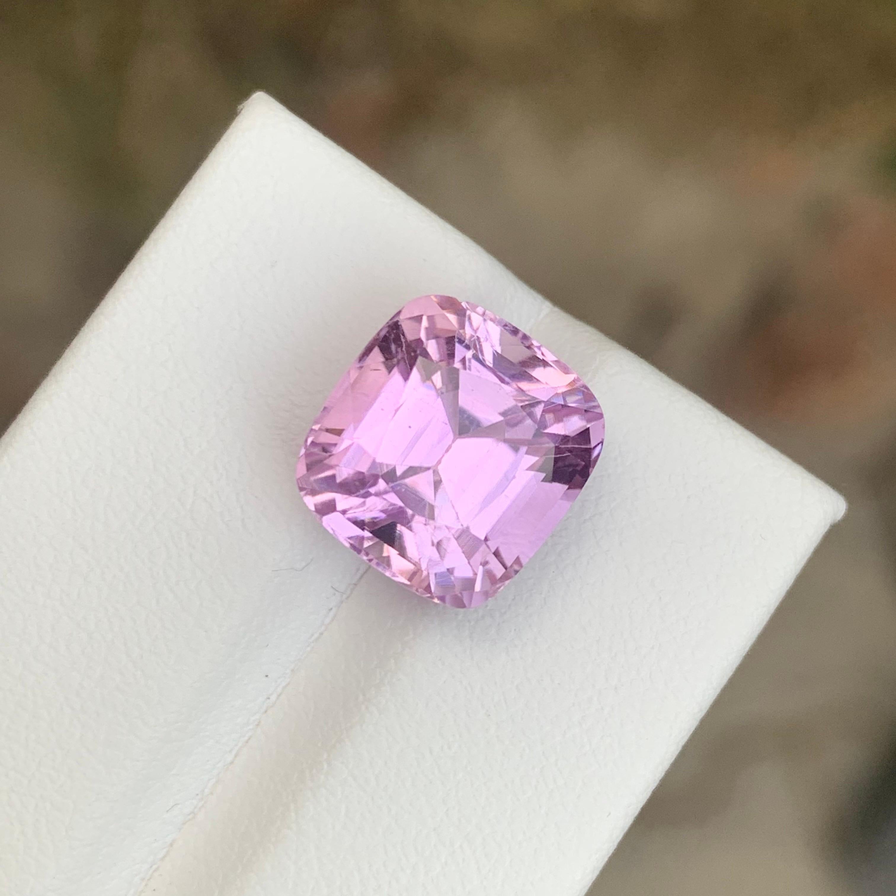 Loose Kunzite

Weight: 8.25 Carats
Dimension: 11.8 x 11 x 8.6 Mm
Colour: Pink
Origin: Kunar, Afghanistan
Certficate: On Demand
Shape: Cushion 

Kunzite, a delicate and enchanting gemstone, is cherished for its exquisite pink to lilac hues. Named