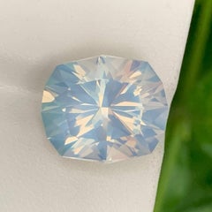 8.25 Carat Natural Loose Milky Quartz Stone Fancy Faceted African Gemstone