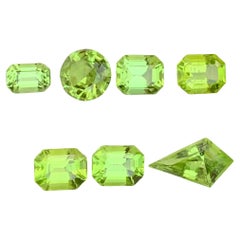8.25 Carat Natural Loose Peridot Lot Gemstone For Jewellery Making