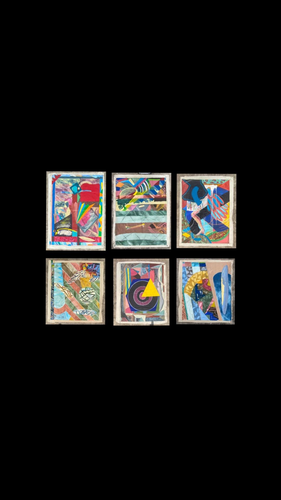 Quadro espressionista luminoso da 82,5