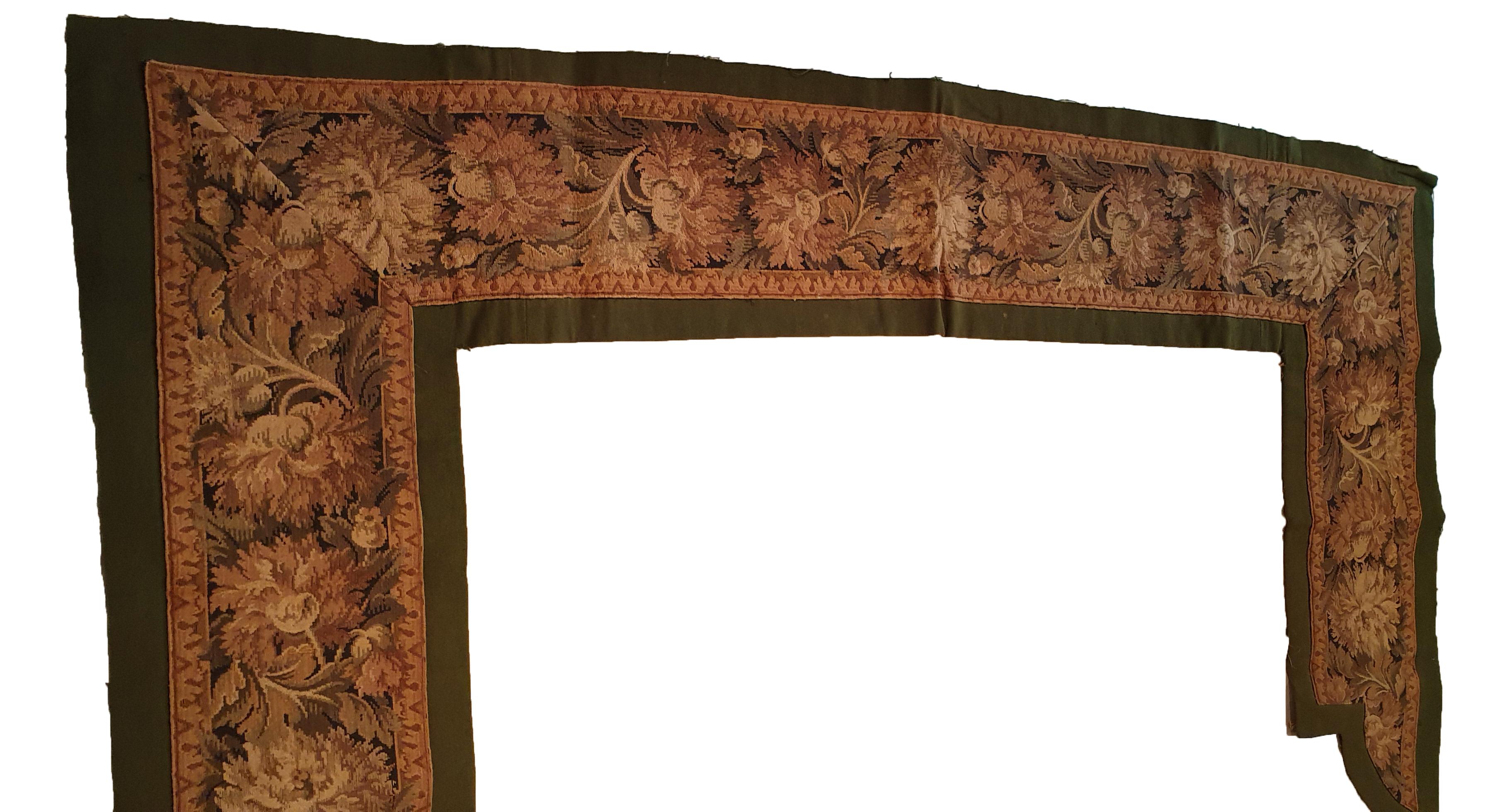 Aubusson 826 - 19th Century Tapestry Door For Sale