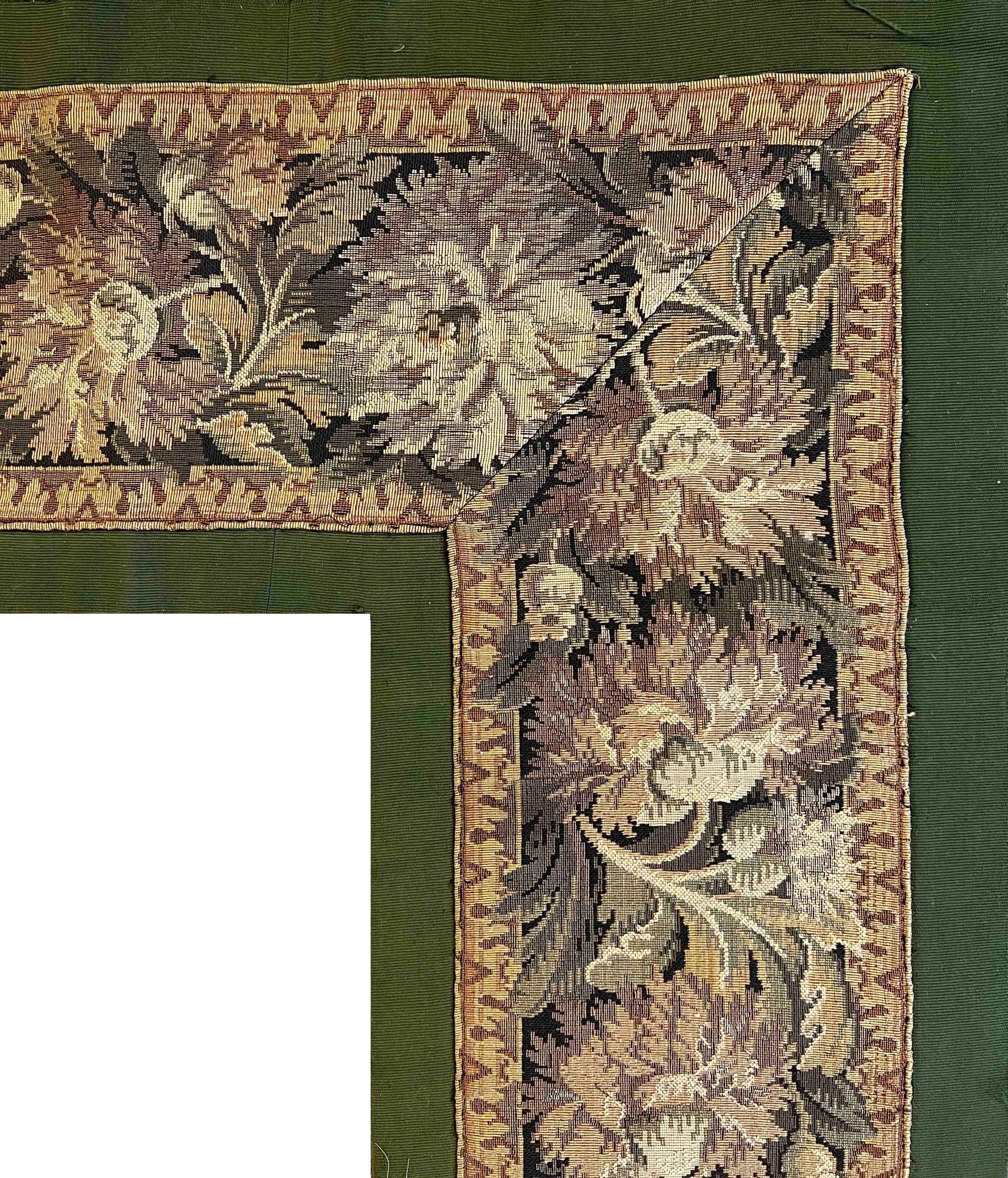 826 - 19. Jahrhundert Wandteppich-Tür (Spätes 19. Jahrhundert) im Angebot