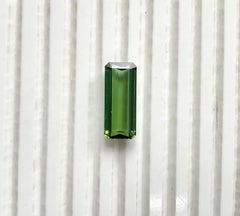 8.27 carats green Tourmaline octagon Faceted cut stone Top Quality Natural gem