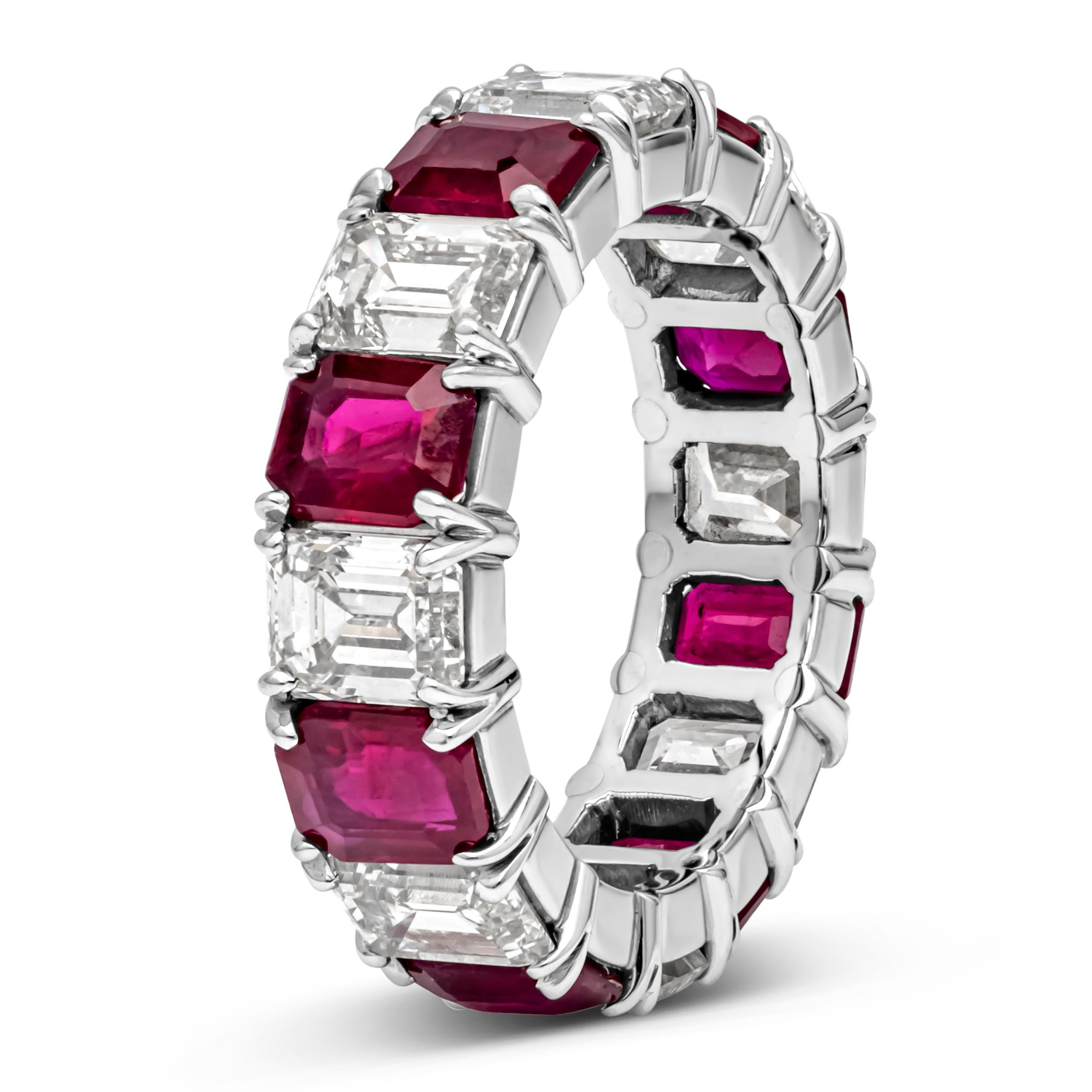 ruby eternity bands