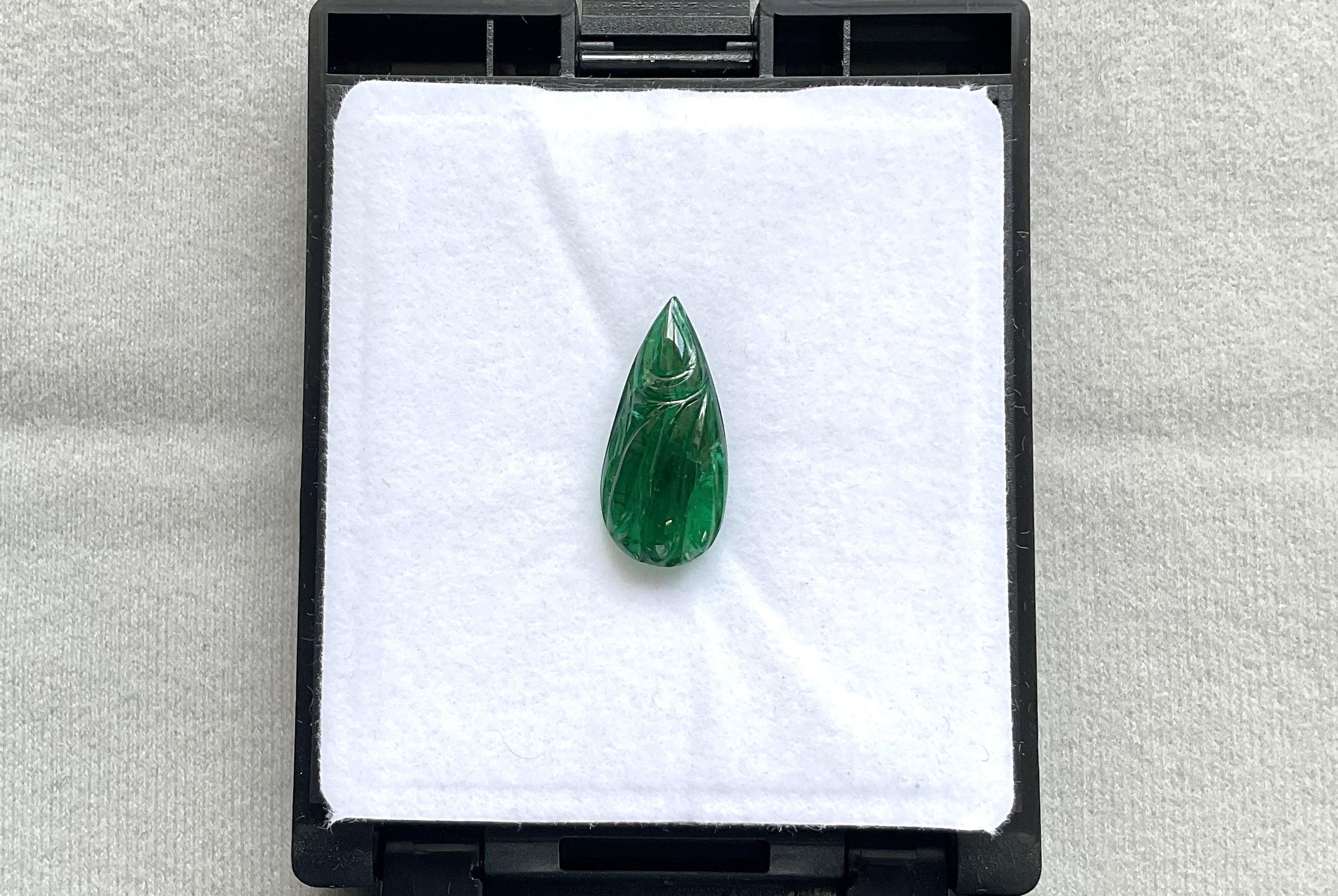 8,27 carati di pera intagliata dello zambia per gioielli di alta qualità gemma naturale

Peso: 8,27 carati
Dimensioni: 21,5x10x6 MM
Pezzo: 1
Forma: Fiore intagliato