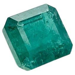 8,27ct Piedra suelta Esmeralda natural de Zambia talla Esmeralda