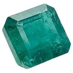 8.27ct Zambian Natural Emerald cut Emerald loose gemstone