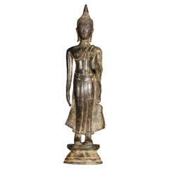 8285 14th Century Walking Sukhothai Buddha
