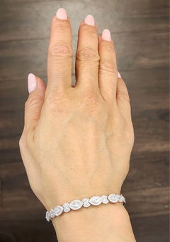 8,29 Karat Diamant-Tennisarmband