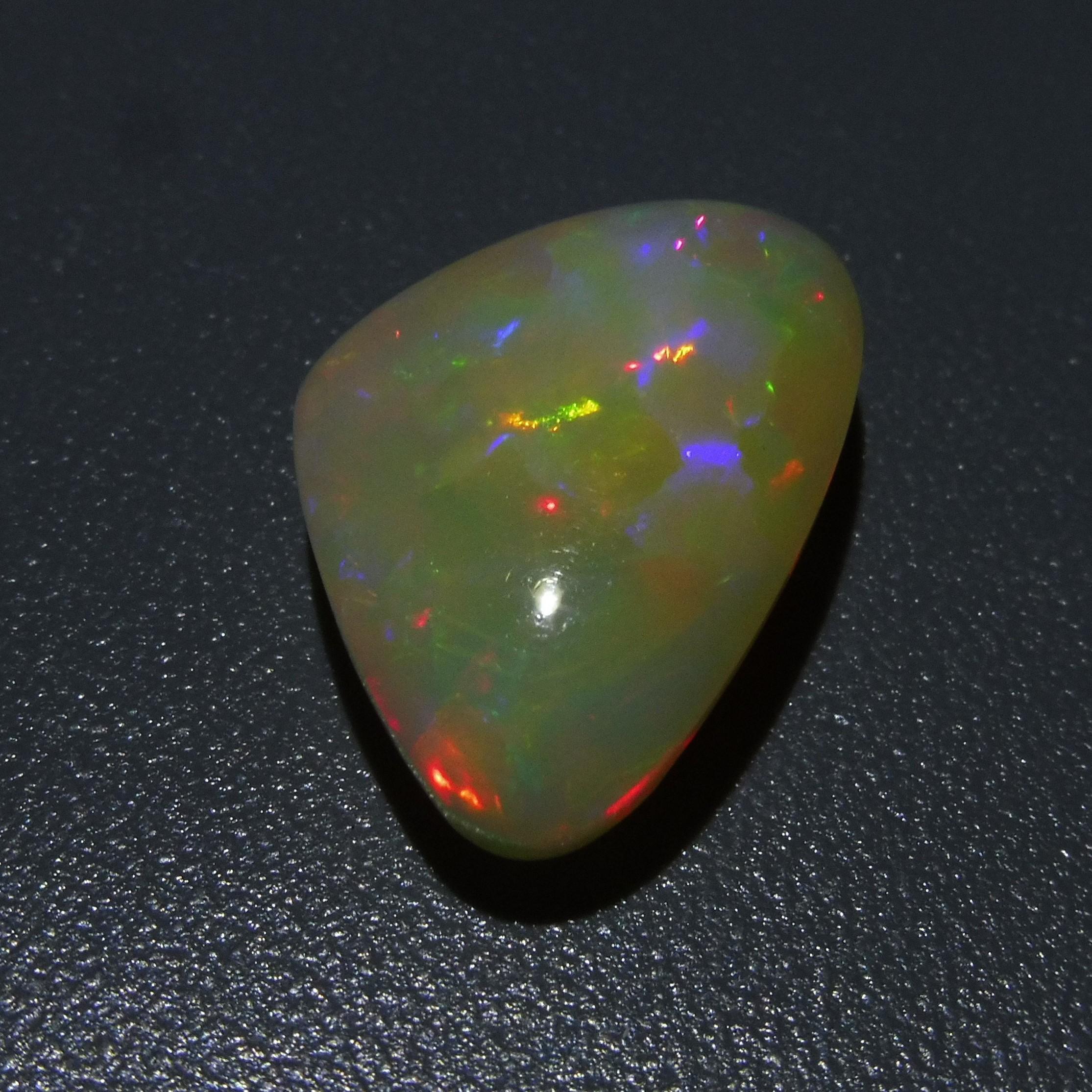 8.29 ct Pear Cabochon  Opal For Sale 7