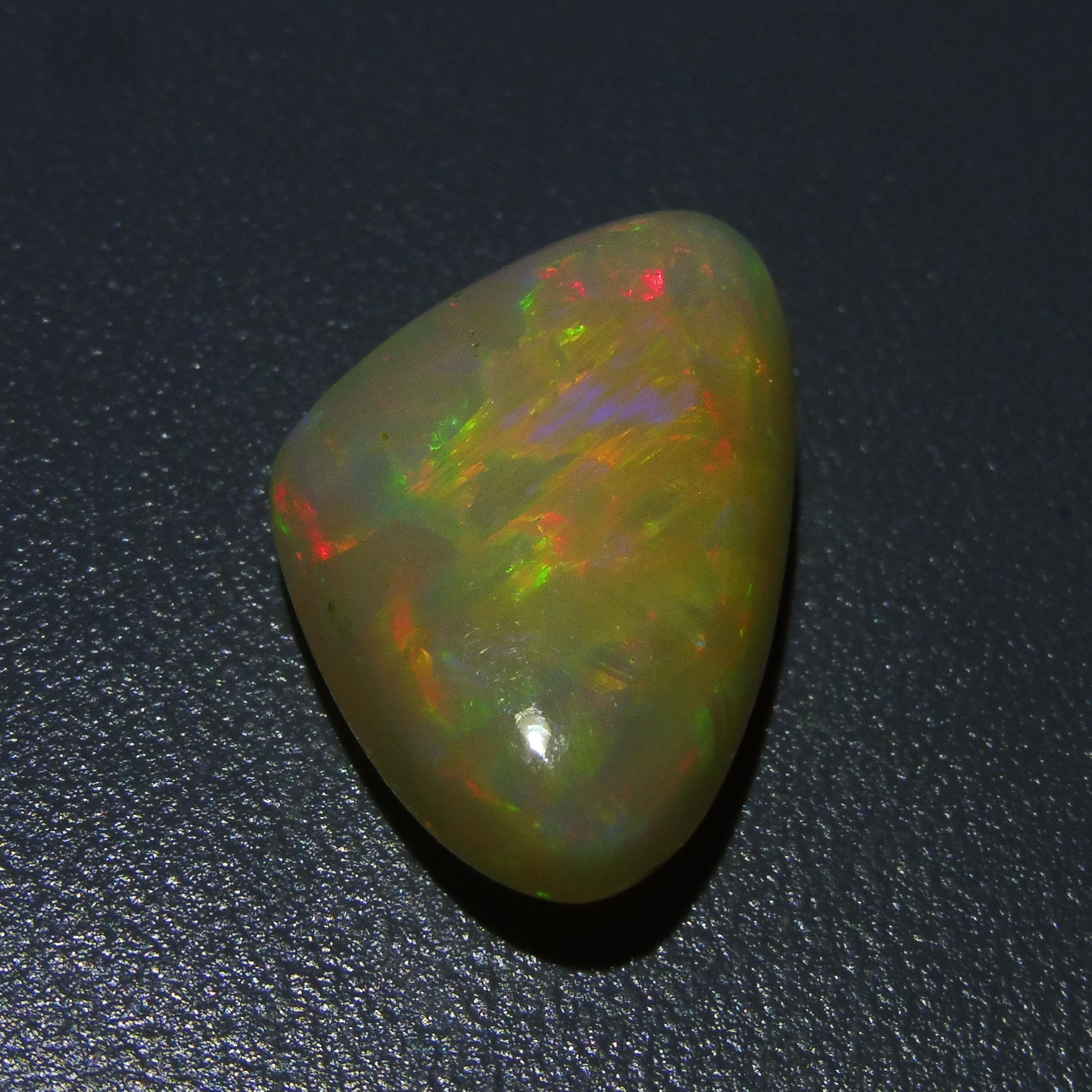 8.29 ct Pear Cabochon  Opal For Sale 9