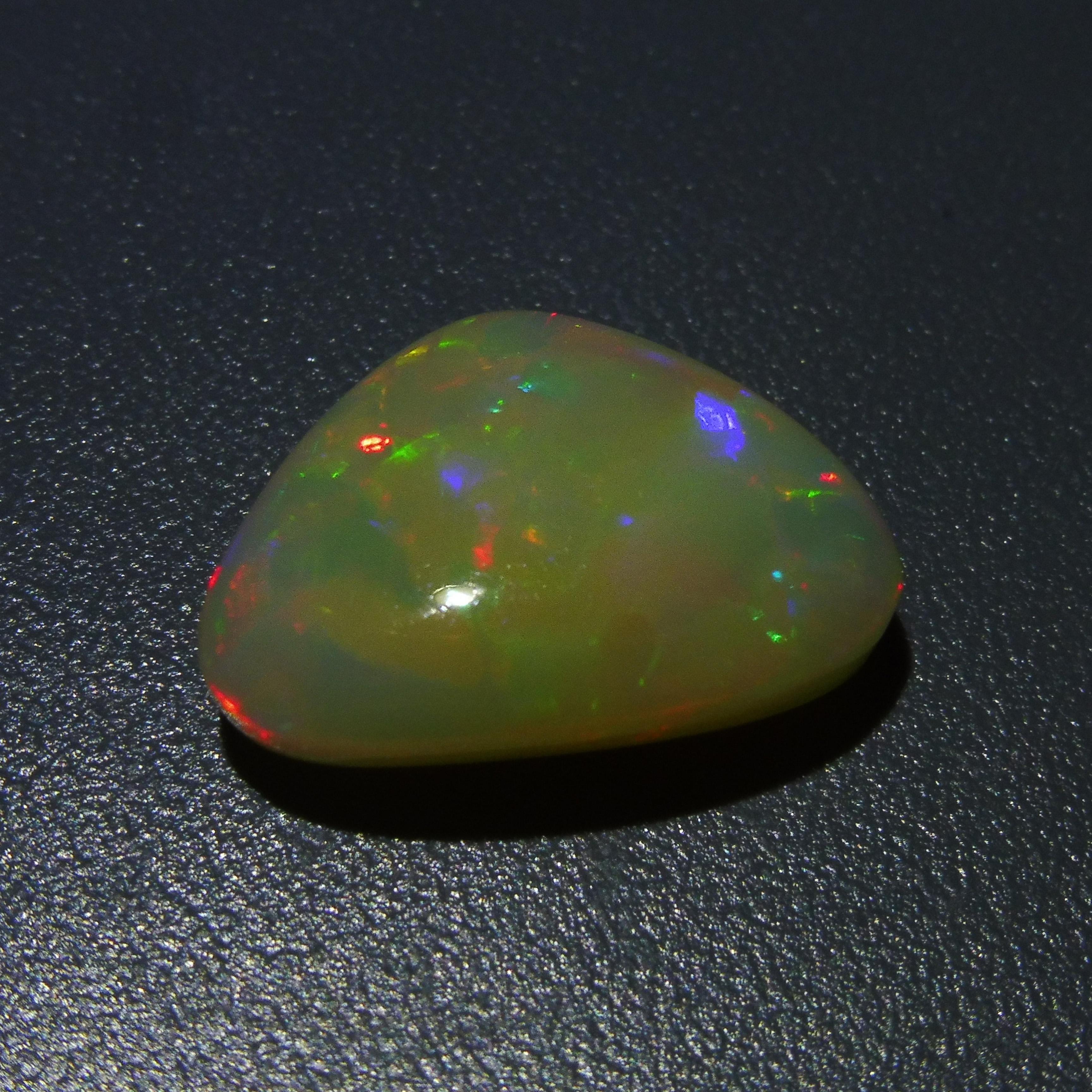 8.29 ct Pear Cabochon  Opal For Sale 12