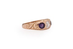 .83 Carat Edwardian Diamond 14 Karat Yellow Gold Engagement Ring