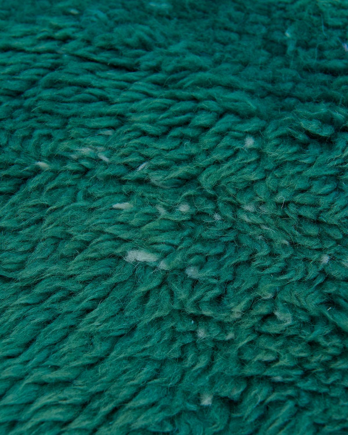 Contemporary 8’3” x 11’8 1/2” Marilla Blue, Green Handmade Moroccan Wool Beni M’rirt Rug For Sale