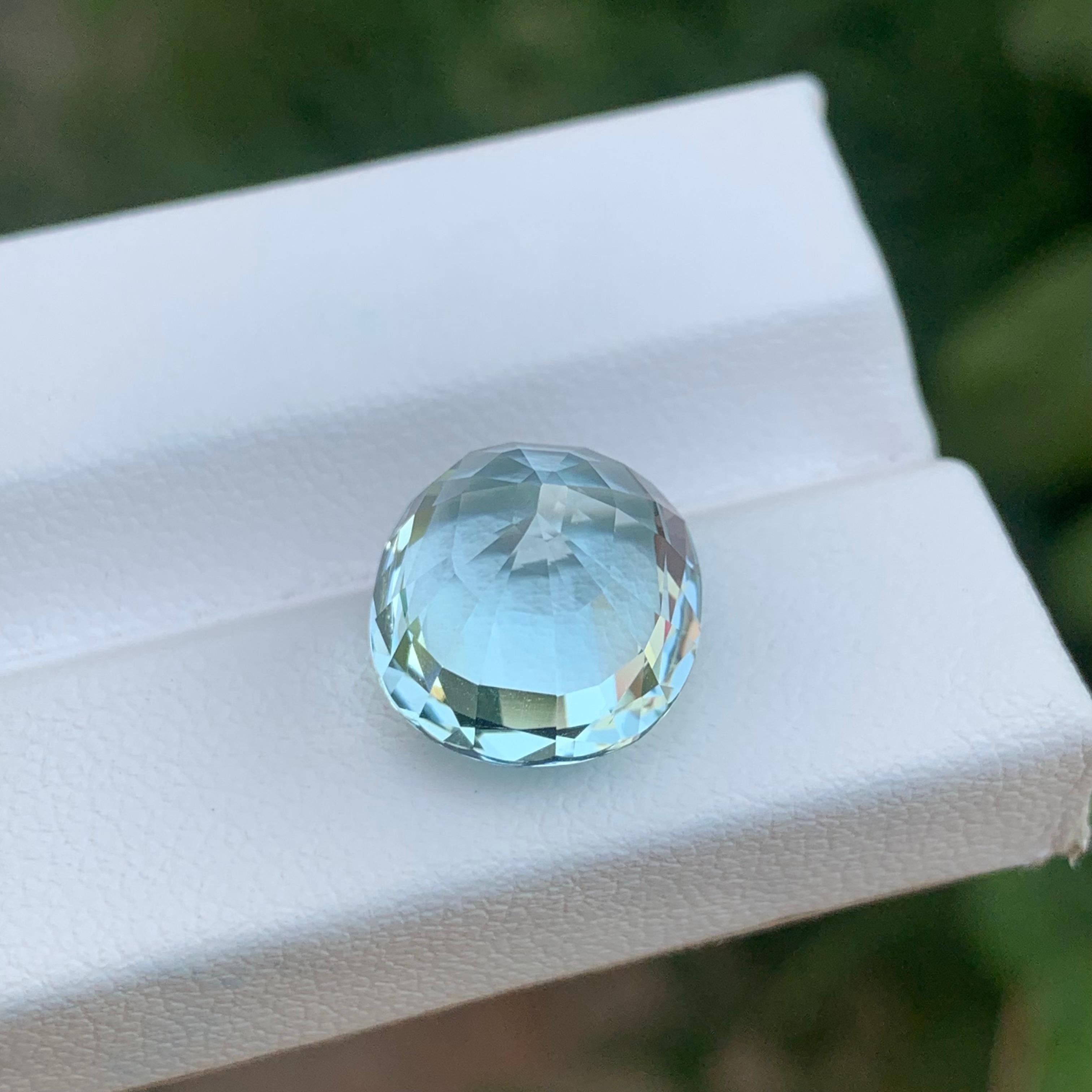 8,30 Karat natürlicher loser Aquamarin Edelstein aus Nigeria im Zustand „Neu“ im Angebot in Peshawar, PK