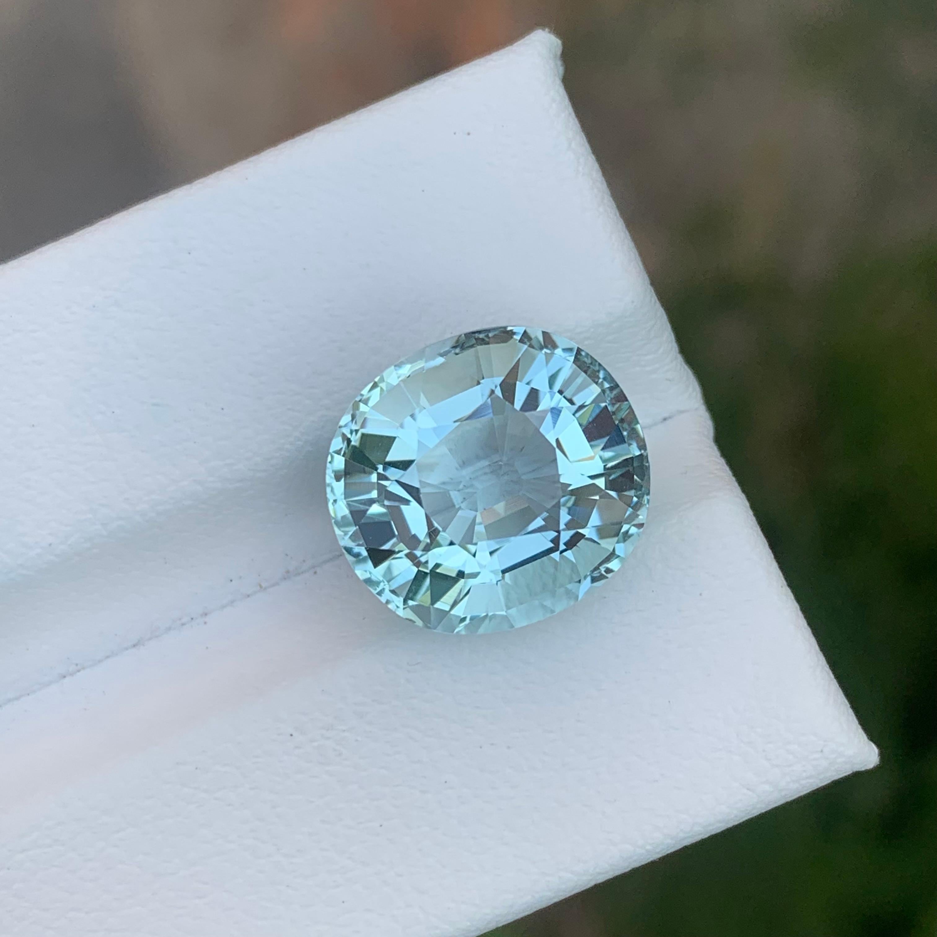 8,30 Karat natürlicher loser Aquamarin Edelstein aus Nigeria im Angebot 1