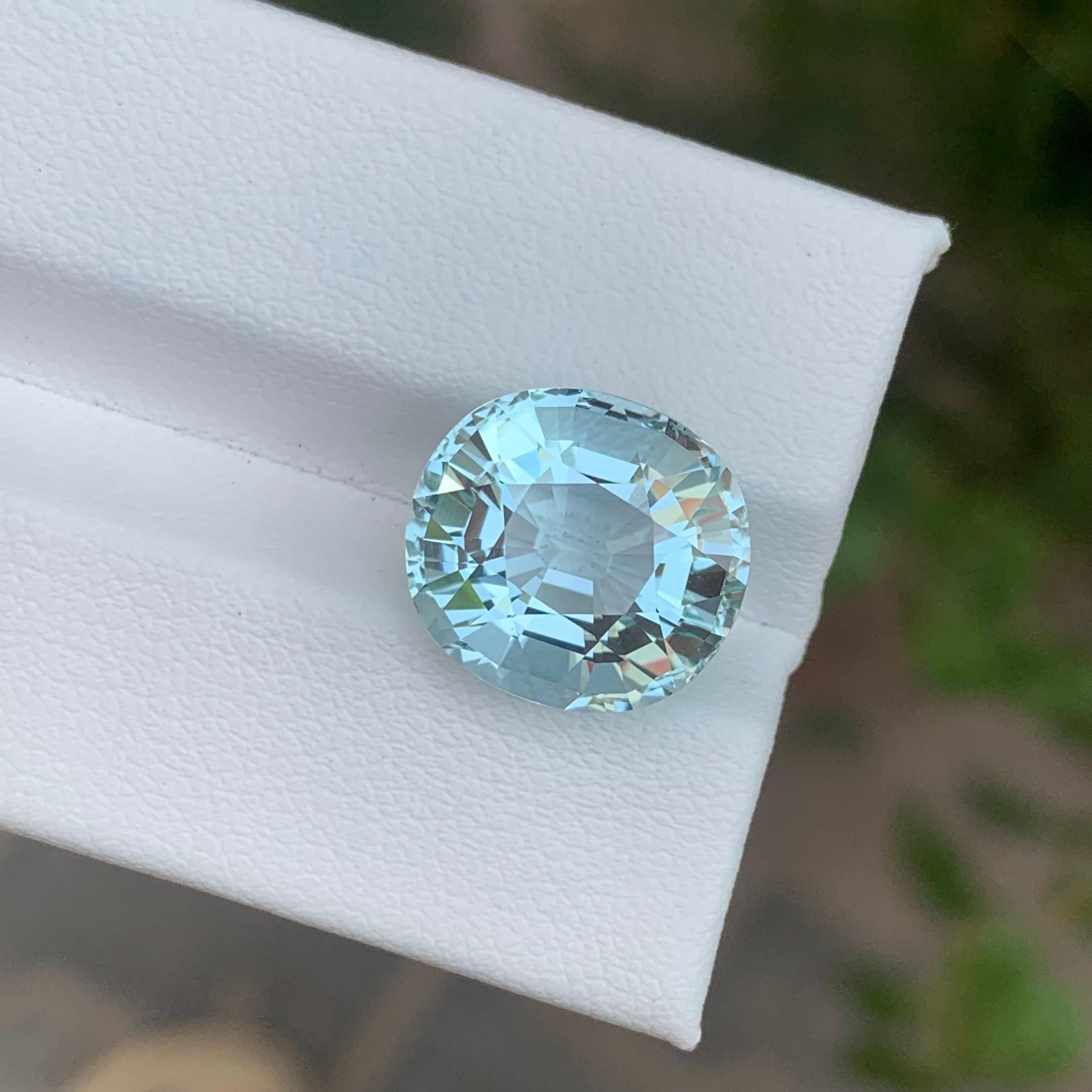 8,30 Karat natürlicher loser Aquamarin Edelstein aus Nigeria im Angebot 2
