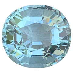 8.30 Carat Natural Loose Aquamarine Gemstone From Nigeria