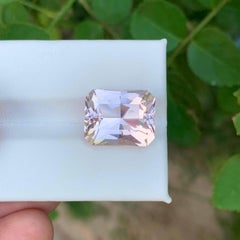 8,30 Karat Natürlicher Loser Hellrosa Morganit Fancy Custom Cut Afghan Edelstein