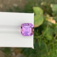 8,30 Karat Natürlicher Loser Lila Amethyst Cushion-Schliff Brasilianischer Edelstein
