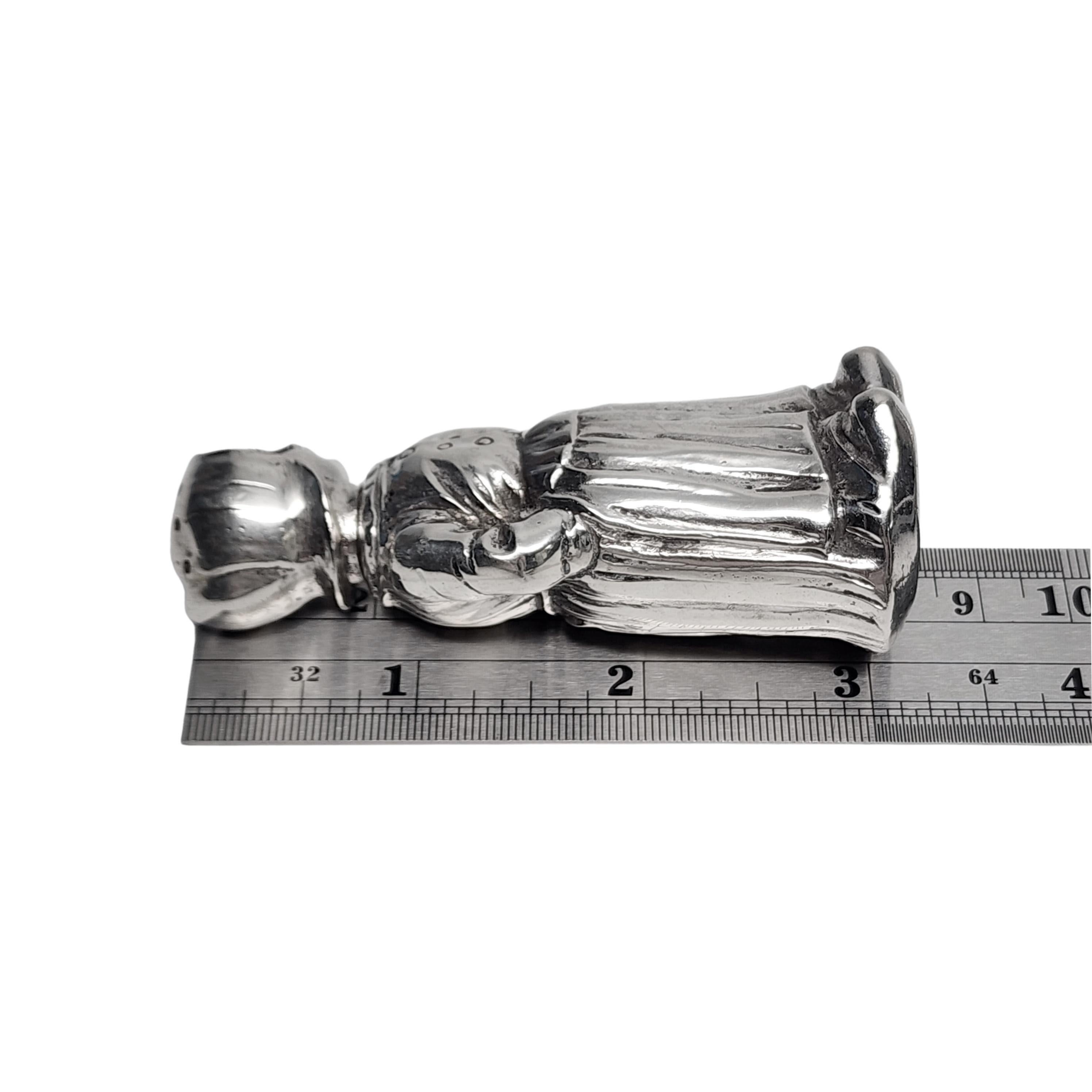 830 Silver Dutch Boy and Girl Figural Salt & Pepper Shakers #16020 en vente 5