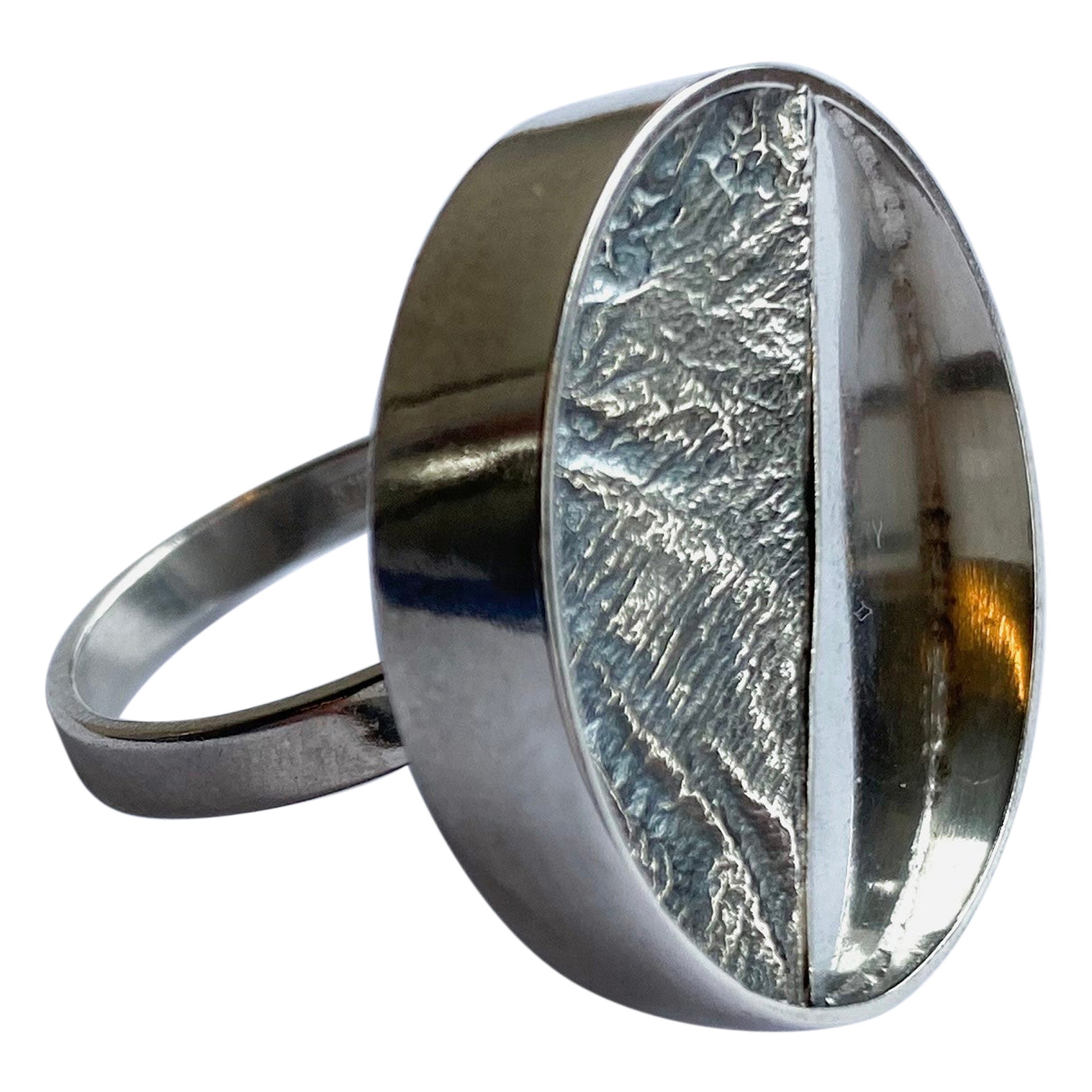 830 Anello d'argento Finlandia 1971 Lahti