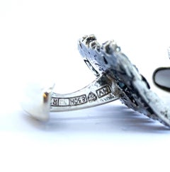 830H Silver Finland 1970 Martti Viikinniemi Retro Cufflinks