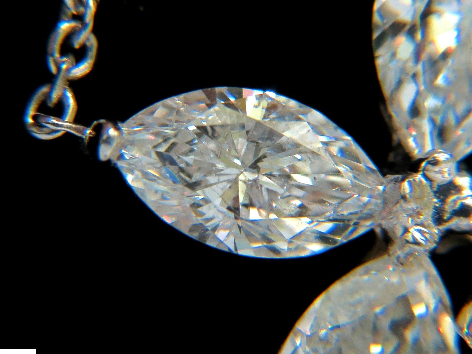 8,31 Karat natürlicher Diamant-Smaragd-Anhänger Stern im Angebot 1