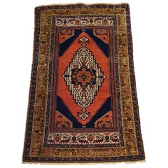 831 - Très beau tapis de Turquie du milieu du 20e siècle